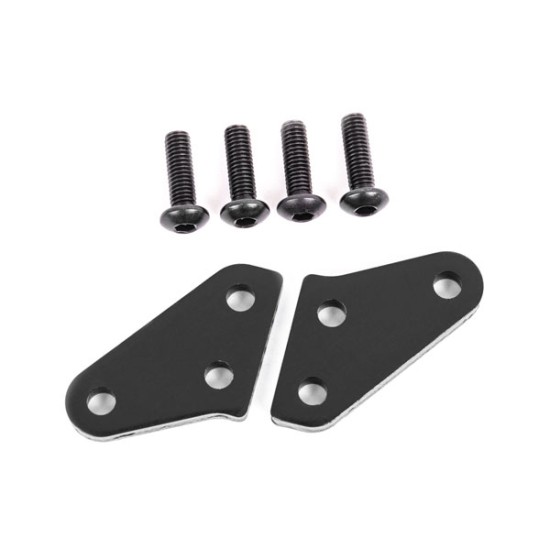 Steering block arms (aluminum, dark titanium-anodized) (2) (fits #9537 and 9637 steering blocks)