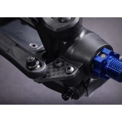 Steering block arms, carbon fiber (2) (fits 9635 series & 9637 series steering blocks)