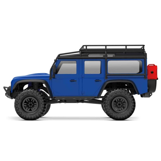 TRX-4M 1/18 Scale and Trail Crawler Land Rover 4WD Electric Truck with TQ Blue