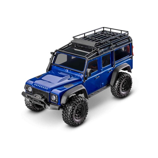 TRX-4M 1/18 Scale and Trail Crawler Land Rover 4WD Electric Truck with TQ Blue