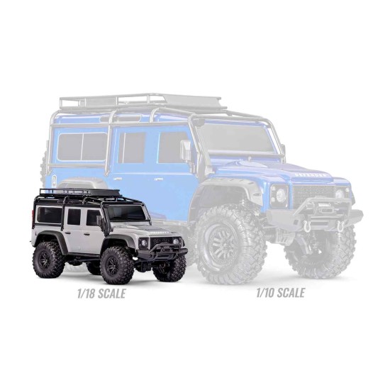 TRX-4M 1/18 Scale and Trail Crawler Land Rover 4WD Electric Truck with TQ Green