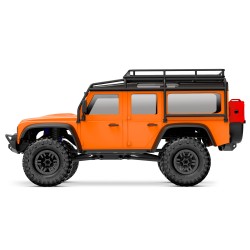 TRX-4M 1/18 Scale and Trail Crawler Land Rover 4WD Electric Truck with TQ Orange
