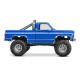 TRX-4M High Trail Crawler with 1979 Chevrolet K10 Truck Body: 1/18-Scale 4WD Electric Truck Blauw