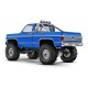 TRX-4M High Trail Crawler with 1979 Chevrolet K10 Truck Body: 1/18-Scale 4WD Electric Truck Blauw