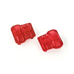 Differential cover, front or rear (red) (2)
