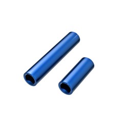 Driveshafts, center, female, 6061-T6 aluminum (blue-anodized) (front & rear) (for use with #9751A or 9751X metal center driveshafts)