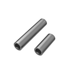 Driveshafts, center, female, 6061-T6 aluminum (dark titanium-anodized) (front & rear) (for use with #9751A or 9751X metal center driveshafts)