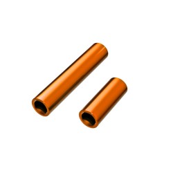 Driveshafts, center, female, 6061-T6 aluminum (orange-anodized) (front & rear) (for use with #9751A or 9751X metal center driveshafts)