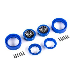 Wheels, 1.0, Method Race Wheels 105 Beadlock (satin black chrome with blue beadlock) (2)