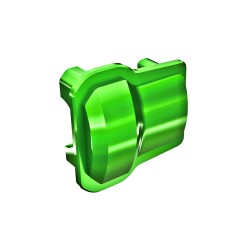 Axle cover, 6061-T6 aluminum (green-anodized) (2)/ 1.6x12mm BCS (with threadlock) (8)