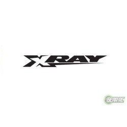 Xray sweater met capuchon - HD graphics - blauw (L)