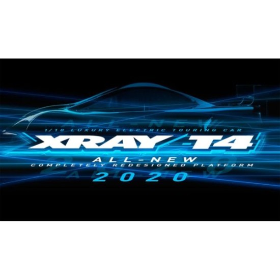 Xray T4 2020 - Graphite Edition - 1/10 Luxury Electric Tc bouwdoos