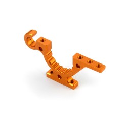 T4'19 Alu Lower Adjustment Bulkhead - Front L / Rear R - Orange