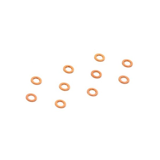 Alu Shim 3X5X0.5Mm - Orange (10)