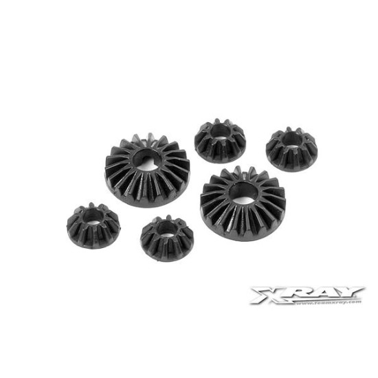 Composite Gear Diff Bevel & Satellite Gears (2+4)