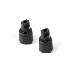 T2'008 Composite Solid Axle Driveshaft Adapters (2)