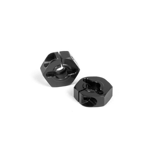 T2 Alu Wheel Hub - Black (2)