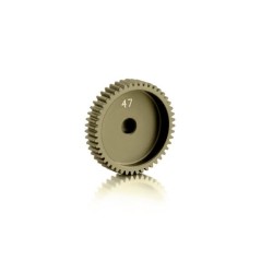 Narrow Pinion Gear Alu Hard Coated 47T / 64 (Niet meer leverbaar vervangend nummer H294147)