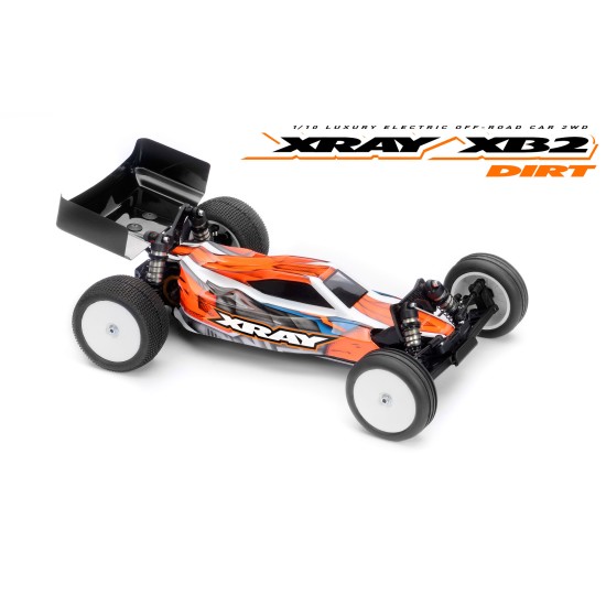 Xray XB2D 2022 2wd 1/10 electric off-road car dirt edition ( bouwdoos )
