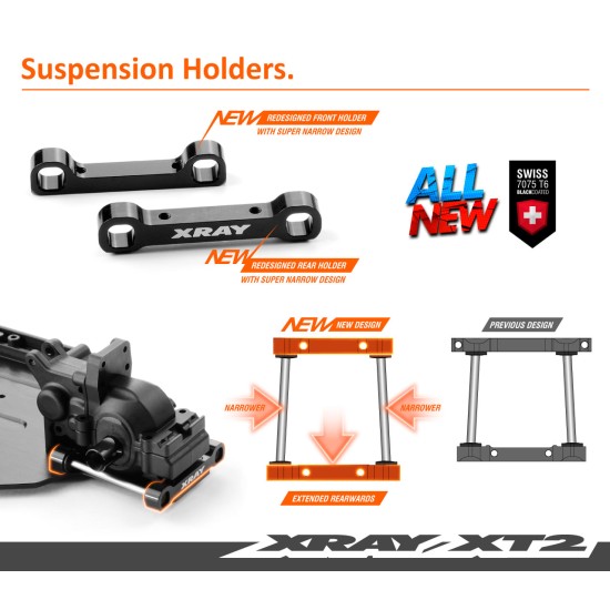 Xray Xt2C 2021 2Wd 1/10 Electric Stadium Truck Carpet Edition