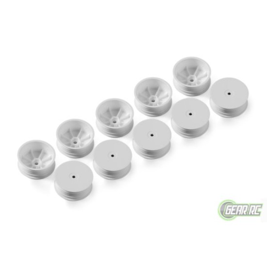 2Wd Front Wheel Aerodisk With 12Mm Hex - White (10)