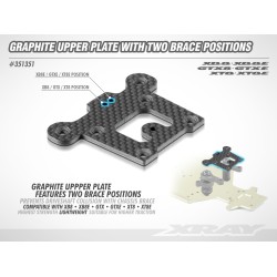 Graphite Upper Plate With Two Brace Positions
