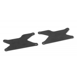 Xb9 Graphite Rear Lower Arm Plate 1.6 Mm (2)