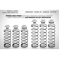 Rear Spring-Set L=57Mm - 4 Dots (2)