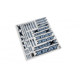Xray Sticker For Body Metalic Silver