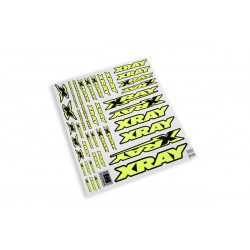 Xray Sticker For Body Neon Yellow