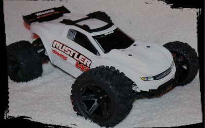 Rustler 4x4 kap gespoten