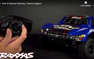 Traxxas transmitter steering reverse