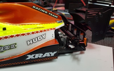 Xray X1 onafhankelijke achter spoiler