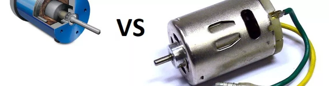 Verschil brushed en brushless motoren