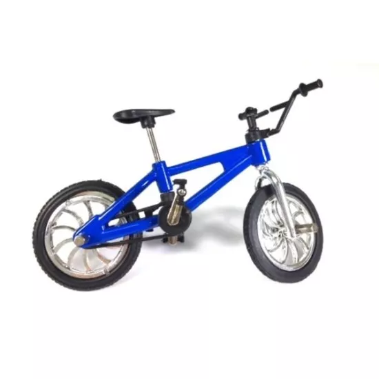 Fiets blauw schaal 1 op 10