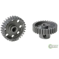 Team Corally 48 DP Motortandwiel - Kort Hard geanodiseerd AL7075 30 Tanden Motoras dia. 3.17mm