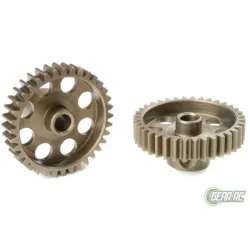 Team Corally 48 DP Motortandwiel Kort Gehard staal 36 Tanden Motoras dia. 3.17mm
