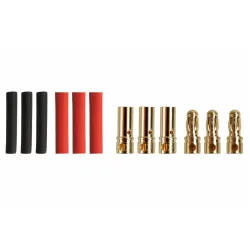 3.5mm Goud contacten 3 paar