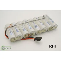 Eneloop 9,6V 2000mAh zenderakku Futaba