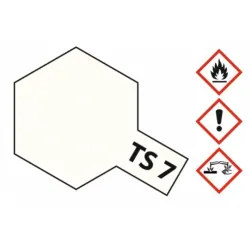 TS-7 Racing White Glossy 100ml Spray