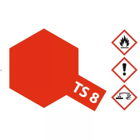 TS-8 Italian Red Shiny 100ml