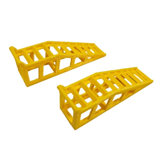 TRX-4M oprijbokken 2 stuks 1/18 geel