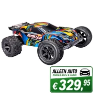 Alleen auto Geel (Rustler 2wd) 