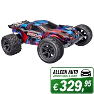Alleen auto Rood (Rustler 2wd) 