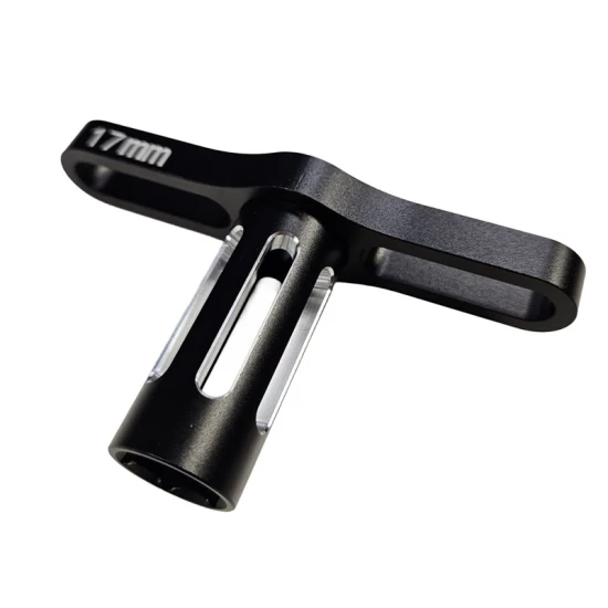 17mm aluminium wiel sleutel zwart