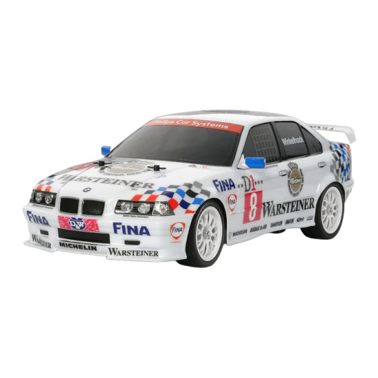 Tamiya TT-01E BMW 318i STW  bouwdoos