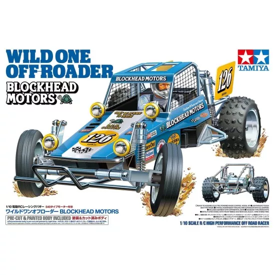 Tamiya 1/10 Wild One OR Blockhead Motor bouwdoos