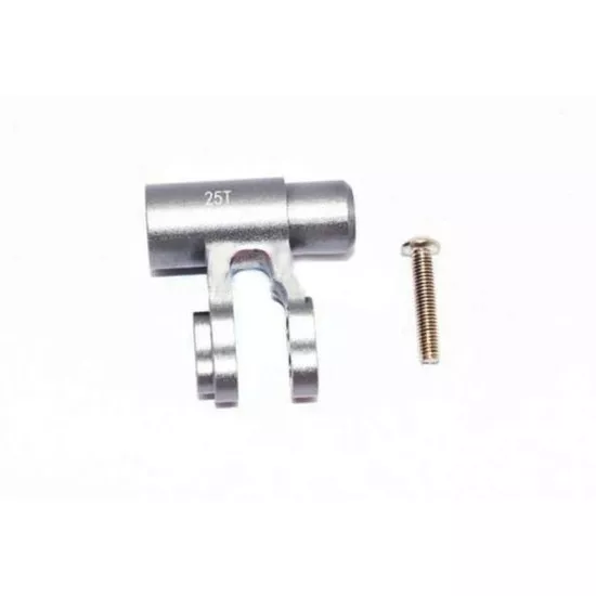 Traxxas X-MAXX Aluminum Standard 25T Servo Horn - 2Pc Set Gpm  8S 6S Silver