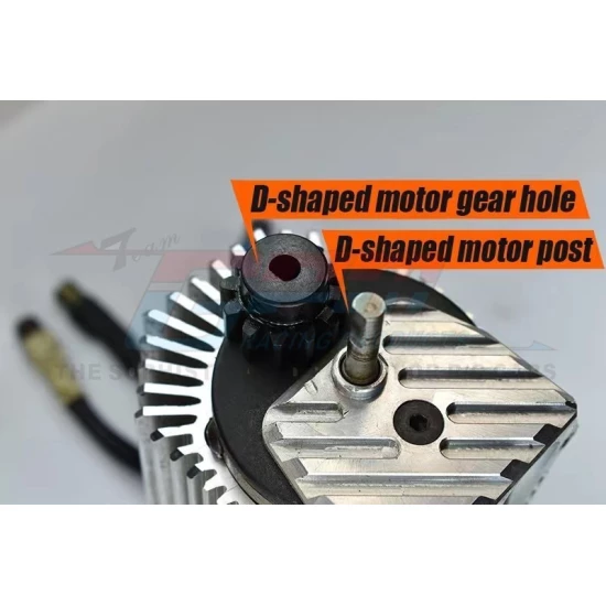 Voor TRAXXAS XRT X-MAXX GPM Medium Carbon Stalen Motor Tandwiel 12T Met 33T Tandwiel MOD 1.5