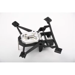 Voor TRAXXAS X-MAXX 8S MONSTER TRUCK 7075 Aluminium Carrosserievergrendeling zwart
